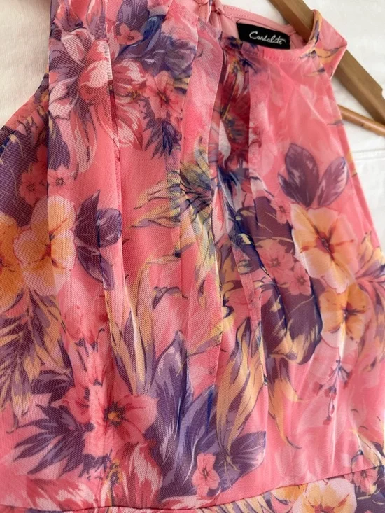 Candalite Floral Maxi Dress – Size Small – Excellent Condition - Picture 13 of 17